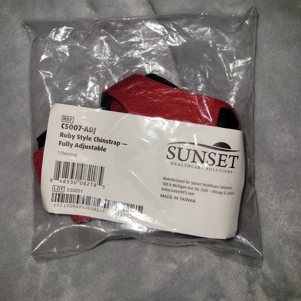 Sunset Ruby Style Fully Adjustable Chinstrap